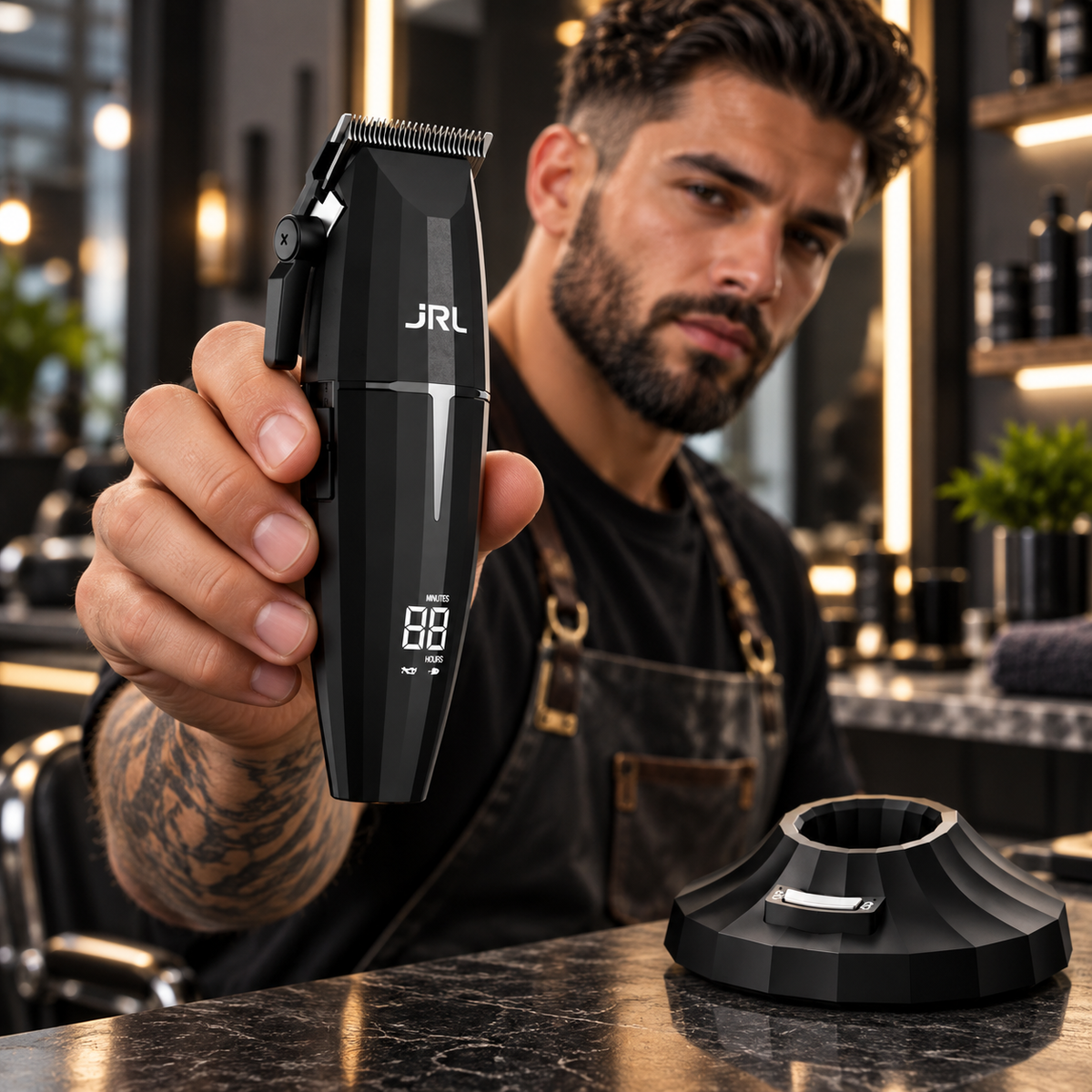JRL Onyx Professional Cordless Hair Clipper